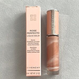 🎨 GIVENCHY | ROSE PERFECTO HYDRATING TINTED LIP BALM & GLOSS